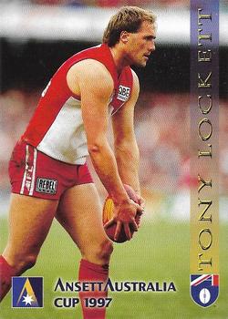 1997 Select Ansett Australia Cup #15 Tony Lockett Front